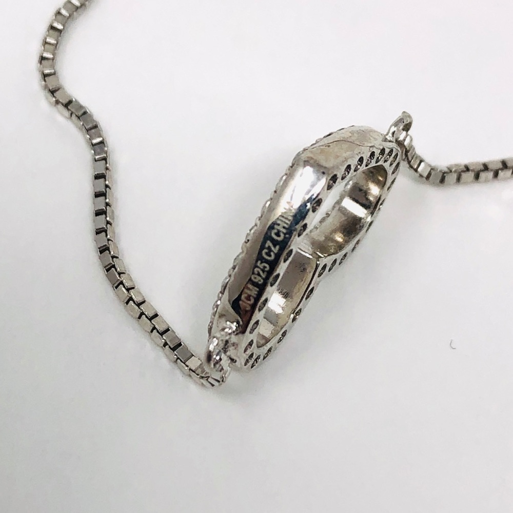 Sterling Silver/Crystals Adjustable Bracelet, Nwot - image 7